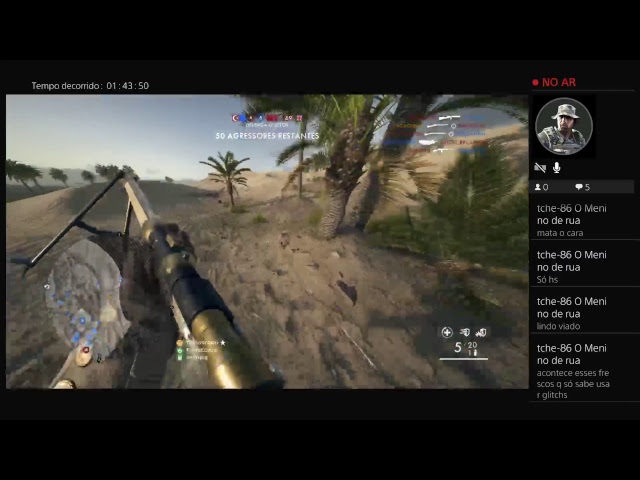 Livezinha, Modo Operação [ 1080p / 60fps ]  - Battlefield 1