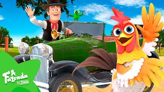 As Rodas do Carro 🚗 A Fazenda Do Zenon🧑🏼‍🌾Música Infantil | O Reino Infantil