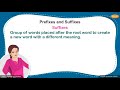 Understanding Prefixes and Suffixes
