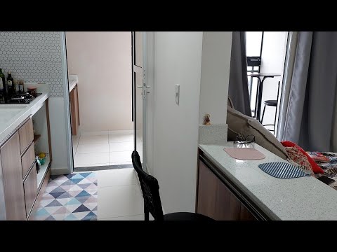 Móveis instalados e atualizações do apartamento