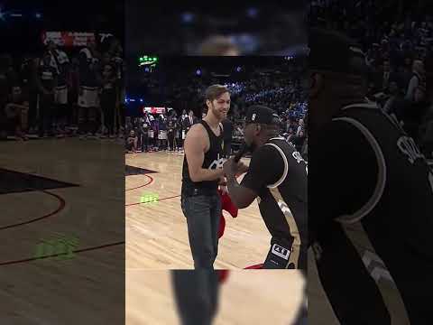 ¡Hombre al azar impresiona a Drake y Lebron!