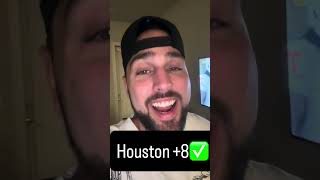 Houston vs Texas tech #sportsbetting #cfb #cfbbets #collegefootball #texastech