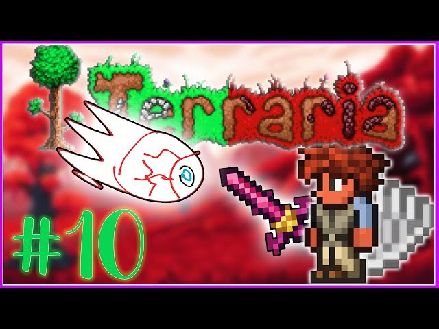 TERRARIA gameplay #10: FINAL FIGHT WITH THE EYE OF CTHULHU