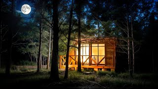 I Built a NORTH Cabin ALONE... No Talking! Ep. 7