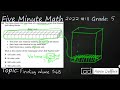 Finding Volume of Rectangular Prisms