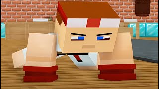 KEREM KOMİSER KAS YAPIYOR VE GÜÇLENİYOR - BÖLÜM #2😱😂❤️‍🔥 Minecraft Zengin Fakir Hayatı