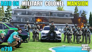 GTA 5 : RAID ON THE RICH PRESIDENT MANSION | GTA 5 GAMEPLAY #710