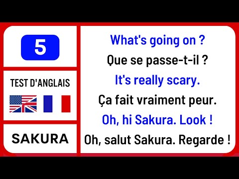 Testez et Améliorez votre Anglais avec Sakura 📚 Part 5