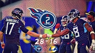 (Week 9) Tennessee Titans vs. Los Angeles Rams Post Game Wrap Up: Titans Win Big Over the Rams 28-16