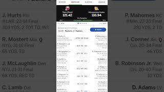 Gotta love fantasy football