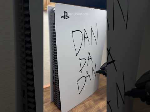 Custom PlayStation5 For Okarun #dandadan #okarun