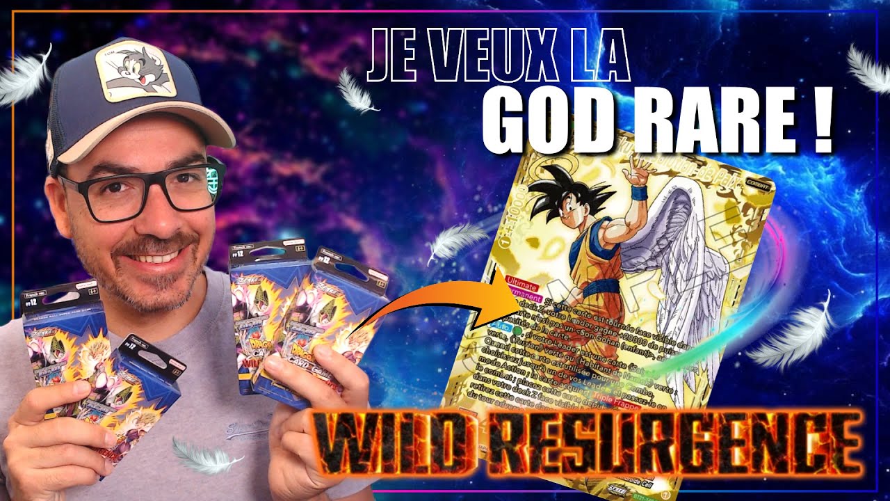 UN SUPER RATIO !!? 4 PREMIUM PACK WILD RESURGENCE DRAGON BALL SUPER CARD GAME (DBSCG PP12 BT21)