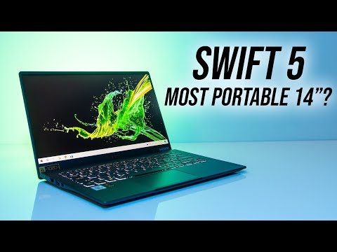 (ENGLISH) Acer Swift 5 Review - A Super Light 14” Laptop!