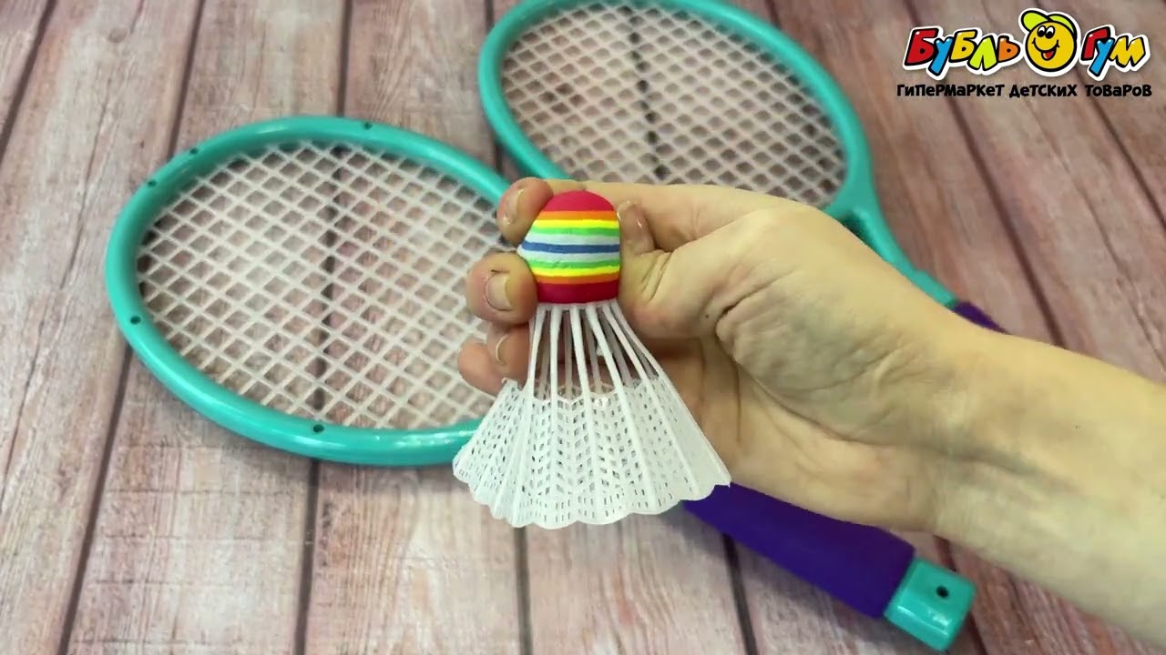 Набор для тенниса 45см в ассортименте - видео