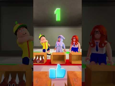 Атомик и фанаты играют в игру Не выбери неправильную коробку или умри!