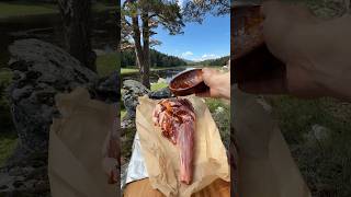 Köz Ateşinde Kuzu But 🥩 Tombik Ekmek Arası | Lamb leg cooked over embers | tombik bread sandwich