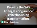 Understanding Triangle Congruency through Rigid Transformations