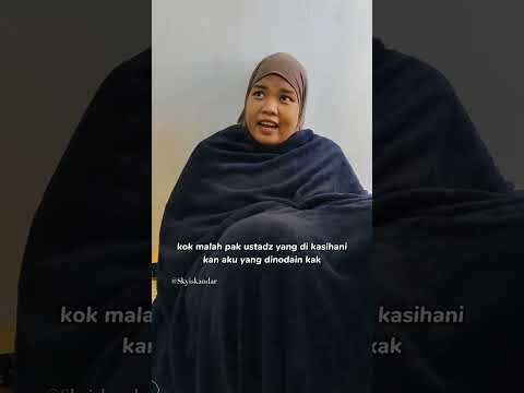 SANTRIWATI DINODAI USTADZ ⁉️PART 1 #shorts #skyiskandar