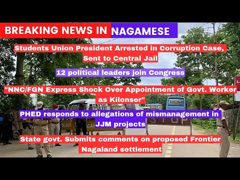 Breaking News in Nagamese 10 November 2024 | Sumi Naga