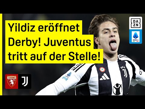 Doppel-Rot für Trainer in Derby della Mole : Torino - Juventus | Serie A | DAZN Highlights