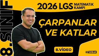 Çarpanlar ve Katlar-8.Video (EBOB Problemleri) | 2026 LGS Matematik Kampı