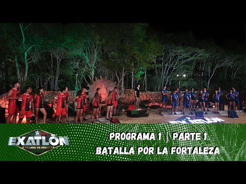 Titanes y Héroes se enfrentan en la batalla por La Fortaleza. | Capítulo 1, parte 1 | Exatlón México