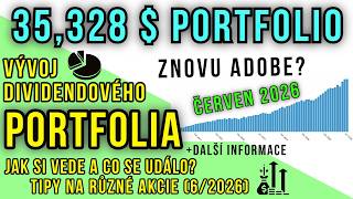 Vývoj akciového portfolia v polovině měsíce ČERVEN 2026 a kam by se dalo nyní investovat?