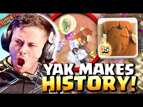 New TITAN YAK attack makes HISTORY in #1 Best War of 2025! Clash of Clans