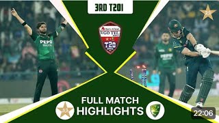 Pakistan Vs Australia Full Highlights | Match 03 | PAK VS AUS T20 Series 2026 | PCB 