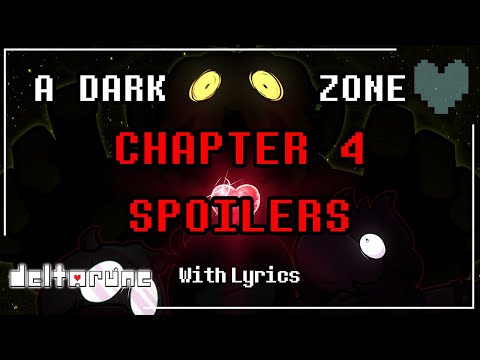 A DARK ZONE WITH LYRICS - Deltarune (Chapter 4) Cover