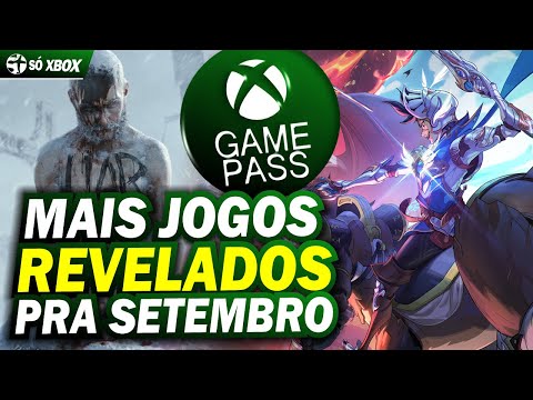 É OFICIAL! MAIS JOGOS REVELADOS para o XBOX GAME PASS em SETEMBRO!