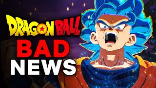 Bad News For Dragon Ball...