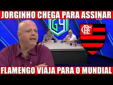 ❤️🖤 FLAMENGO ANUNCIA O MEIA JORGINHO E SE PREPARA PARA EMBARCAR PARA OS EUA! ✈️🔥