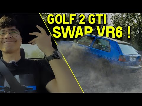 GOLF 2 GTi 16 SWAP VR6 ! Ça y est, j'en veux une 😂