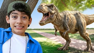 Wild Dinosaur Stories for Kids | Dinosaur Become Alive In the Park with Jason