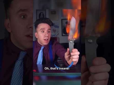 Let's make a FLAMING KNIFE even more intense!