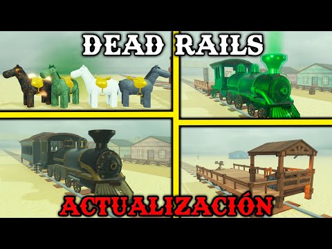 ¡Esto Trae la NUEVA UPDATE y COMPRÉ TODOS los TRENES! 😱 Dead Rails