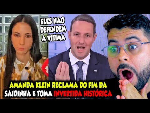 AMANDA KLEIN RECLAMA DO FIM DA SAIDINHA TEMPORÁRIA E TOMA INVERTIDA DO CAPITÃO DA ROTA AO VIVO