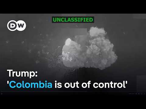 YouTube video thumbnail: 'Everyone Should Know That The US Consumes The Most Cocaine' Feud Between Colombia and US Escalates