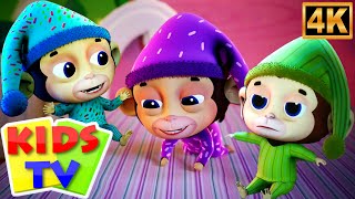 Five Little Monkeys Bhojpuri Poem, पांच गो बंदर, Funny Monkey Rhymes for Children