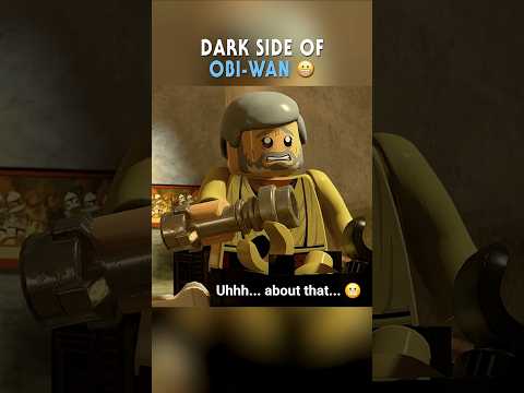 Dark Side of Obi-Wan 😬 | CSG #Shorts | #LEGOStarWarsTheSkywalkerSaga #LEGO #StarWars #Memes