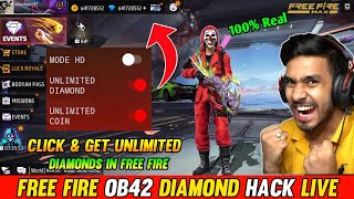 Free Fire Diamond Hack || Free Fire New Mod Menu OB42 || Unlimited Diamond Script Mod Apk 2023