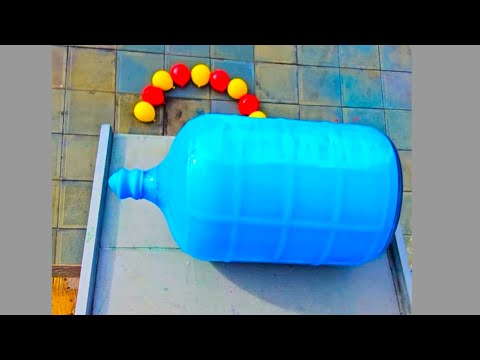 🎈Breaking Glass Bottles and Balloon Drops! Crushing Crunchy & Soft Things!🔥