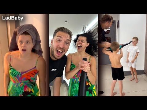 When Dad hacks Mum's hairdryer 🤣🍃