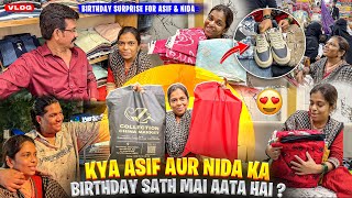 Kya Asif Aur Nida Ka Birthday Sath Mai Aata Hai ?🤔| Birthday Shopping For Asif & Nida 🛍️| Afroz Vlog