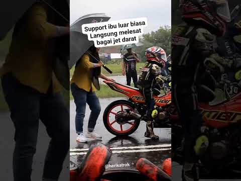 Di support pusat langsung #roadrace #shrots
