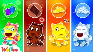 Giga, Coklat, Emas, dan Perak Bayi? 📺 Animasi Anak Terbaik | Wolfoo Indonesia