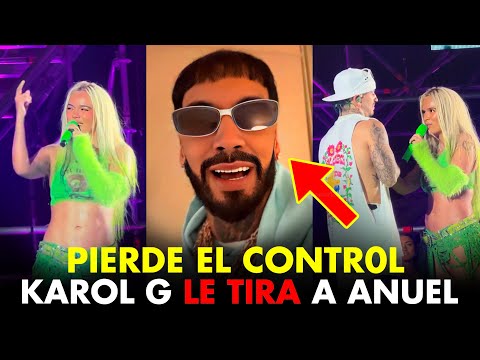 !UN LIO FEO! KAROL G Y FEID LE TIRAN A ANUEL AA Y LO HUMILLAN EN PLENO CONCIERTO