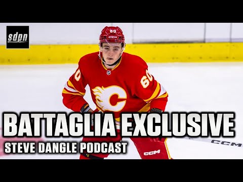 Calgary Flames Prospect Jacob Battaglia Joins The Show | SDP