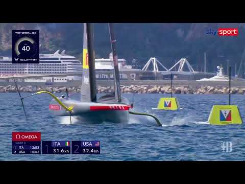 Luna Rossa in finale! Battuta American Magic 5-3: gli highlights | Louis Vuitton Cup